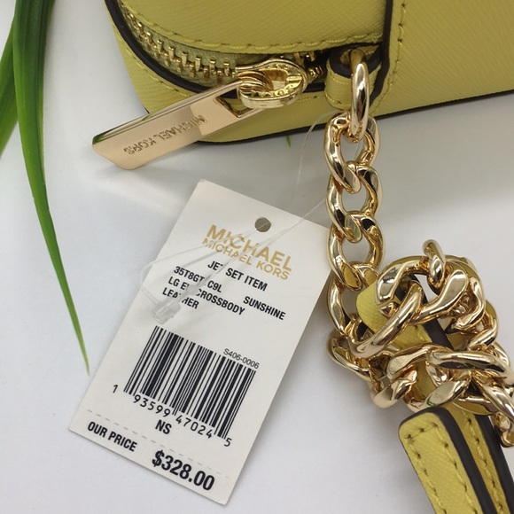 MICHAEL KORS JET SET ITEM LG EW CROSSBODY LEATHER - Picture 8 of 8